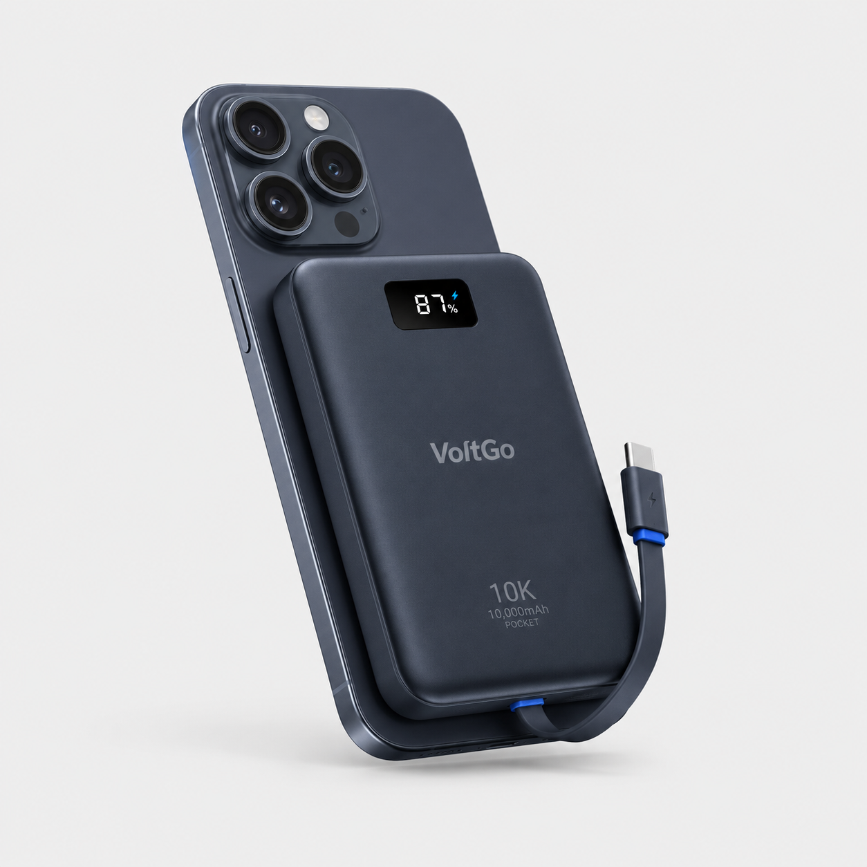 VoltGo 10000mAh Slim Power Bank